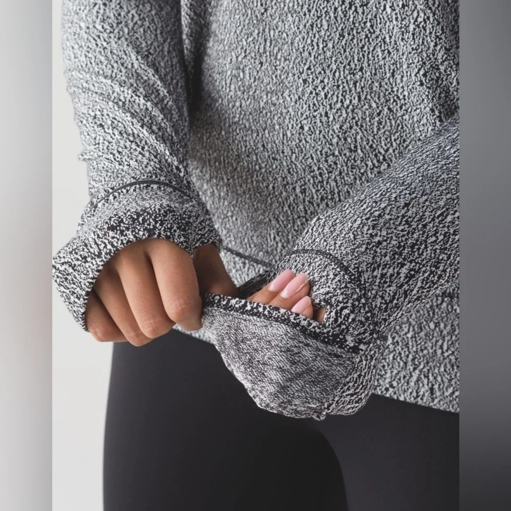 Lululemon Rush Hour Long Sleeve Crewneck Workout Shirt RULU